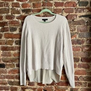 BANANA REPUBLIC waffle knit sweater with